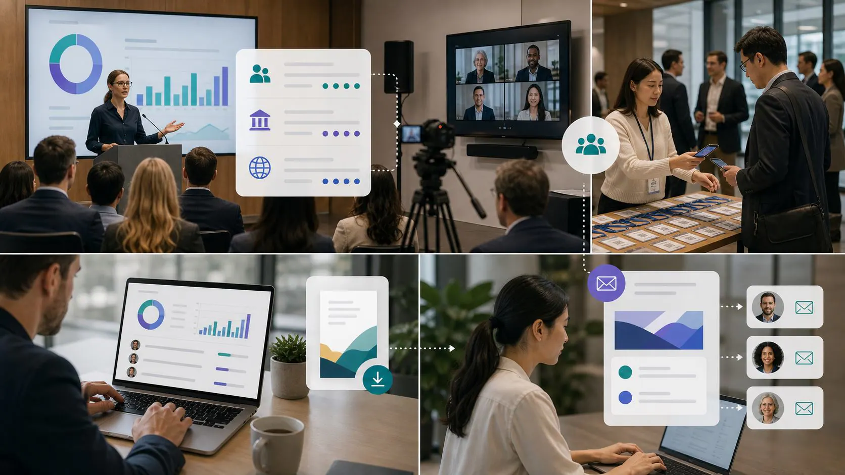 Seminario híbrido, informe digital, acreditación y seguimiento para centros de estudios
