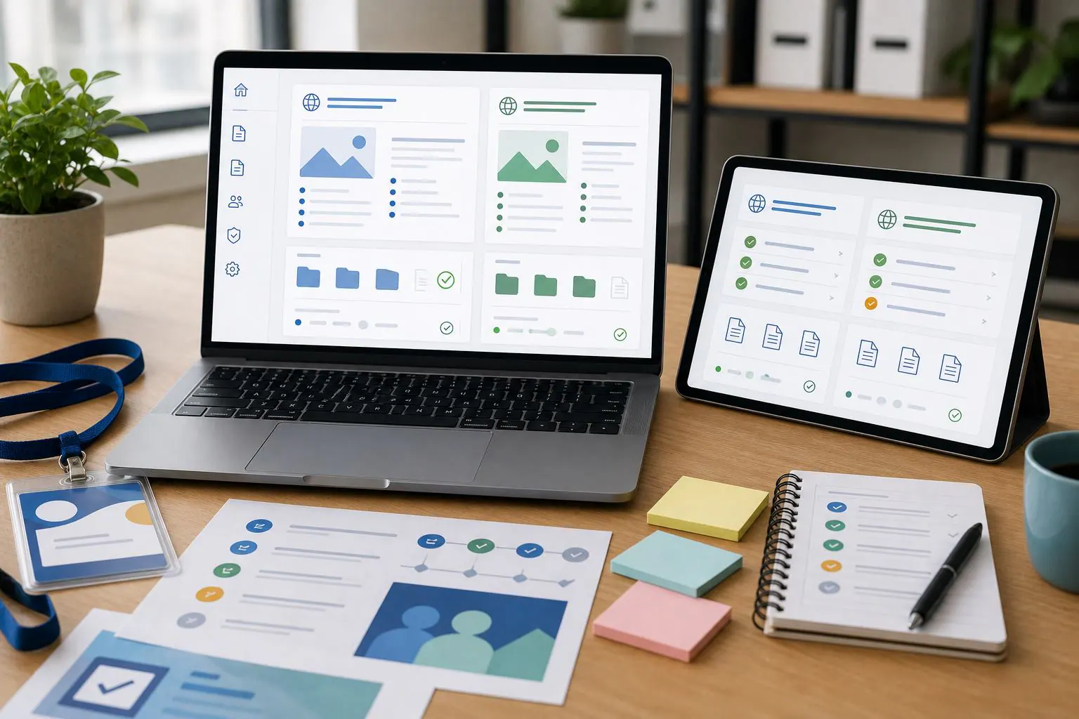 Gestion de contenidos y documentos independientes para un evento multidioma